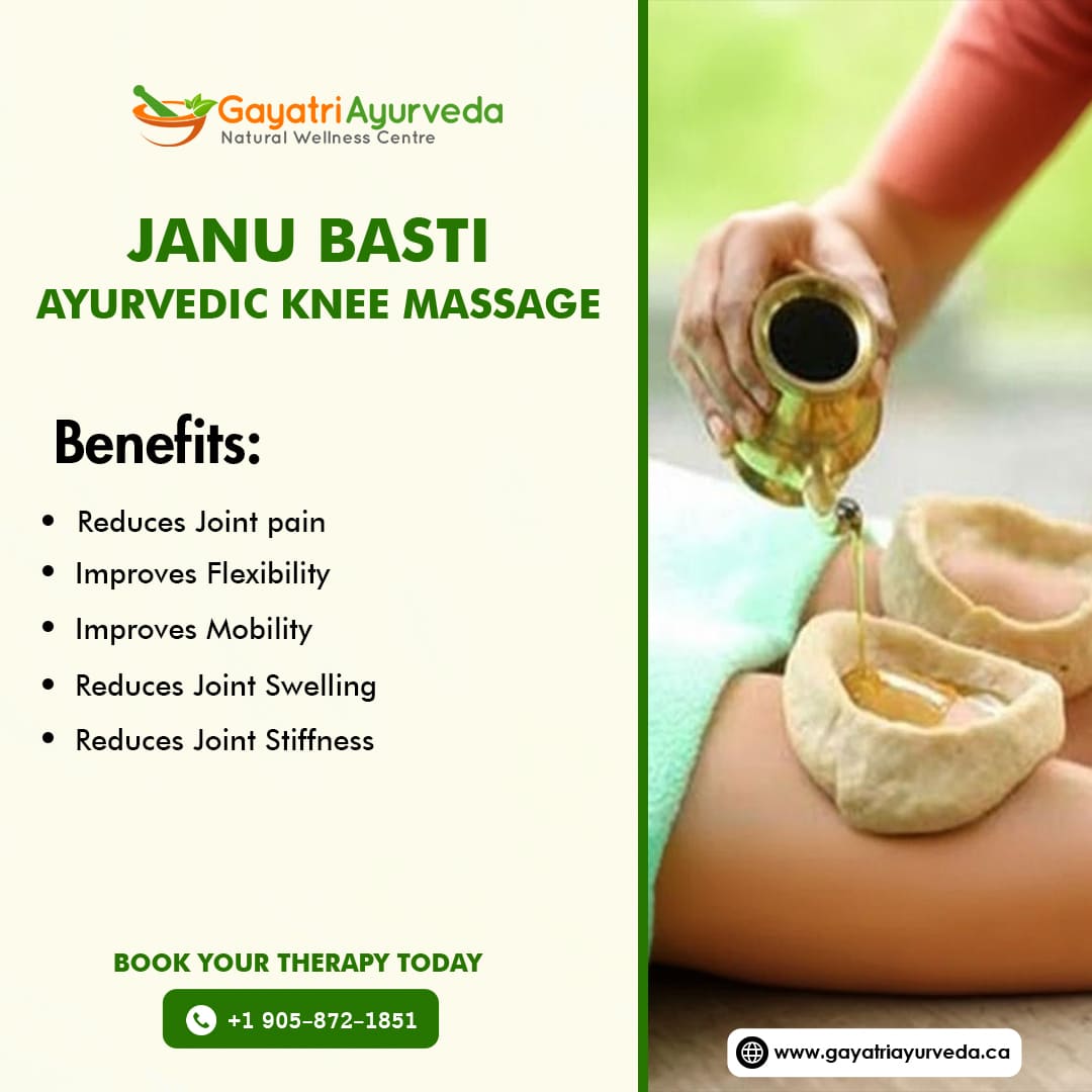 Janu Basti – Knee Oil Therapy
